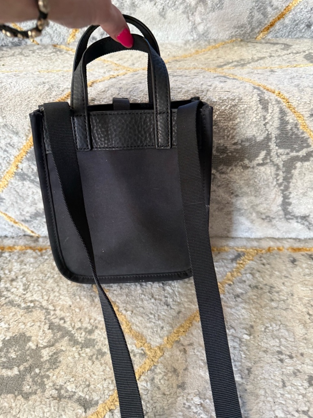 lululemon athletica Black Mini Tote Crossbody - Picture 2 of 4